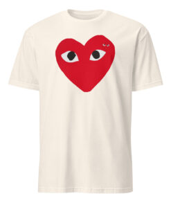 White and Red Heart Tee Worn by V on Below Deck Mediterranean 14 White and Red Heart Tee Worn by V on Below Deck Mediterranean natural variant