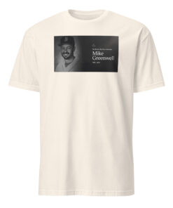 Red Sox Mike Greenwell RIP Shirt 14 Natural color Mike Greenwell RIP Shirt – eco-style tribute to Red Sox great