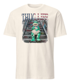 Thug Life Portland Frog Protest Shirt 14 Natural color Portland Frog Thug Life Protest Shirt