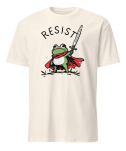 Portland Frog Resist Anti ICE T Shirt in Natural – Eco-tone fabric