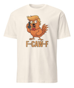 F-Caw-F Donald Trump Shirt natural beige