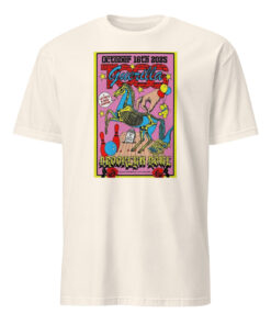 New York Guerilla Toss Brooklyn Bowl Poster Shirt 7 New York Guerilla Toss Brooklyn Bowl Poster Shirt natural cotton version