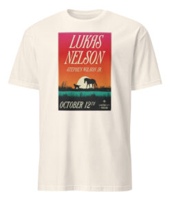 Lukas Nelson Live Oak Bank Pavilion On Oct 12 2025 Poster Shirt 7 JLucas Nelson Live Oak Bank Pavilion On Oct 12 2025 Poster Shirt natural color