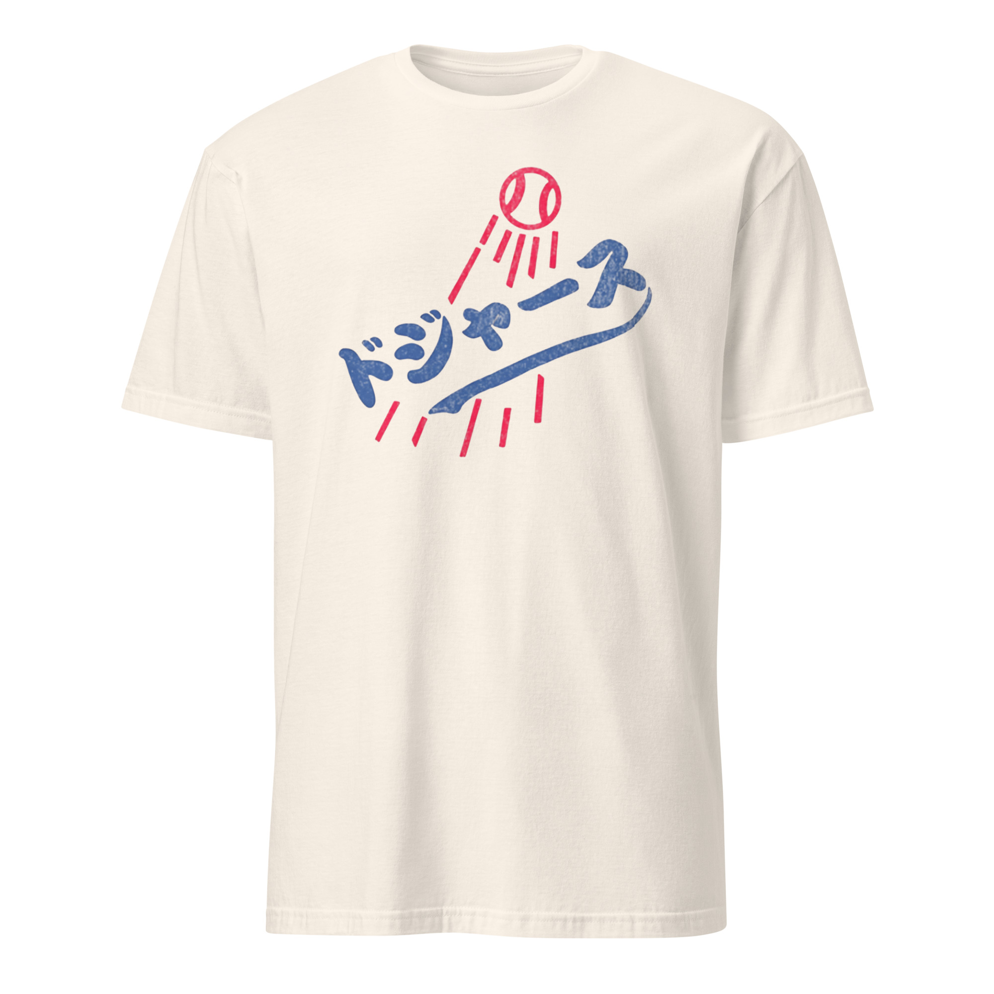 LA Dodgers Japanese Logo Shirt 4 LA Dodgers Japanese Logo Shirt in natural – Dodgers Japanese Logo Tee