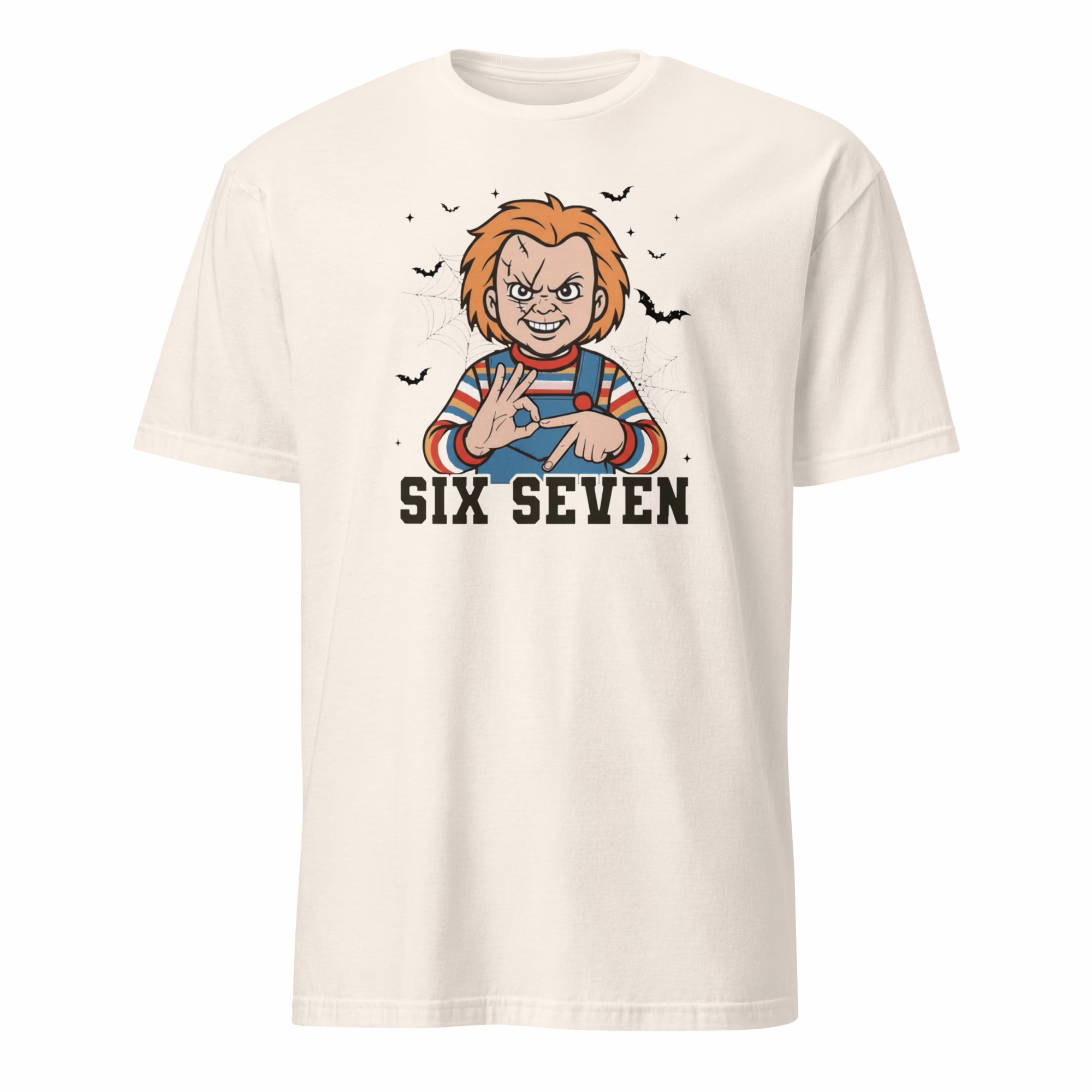 Horror Killer Character Halloween Six Seven Movie Shirt 5 Horror Killer Character Halloween Six Seven Movie Shirt natural variant