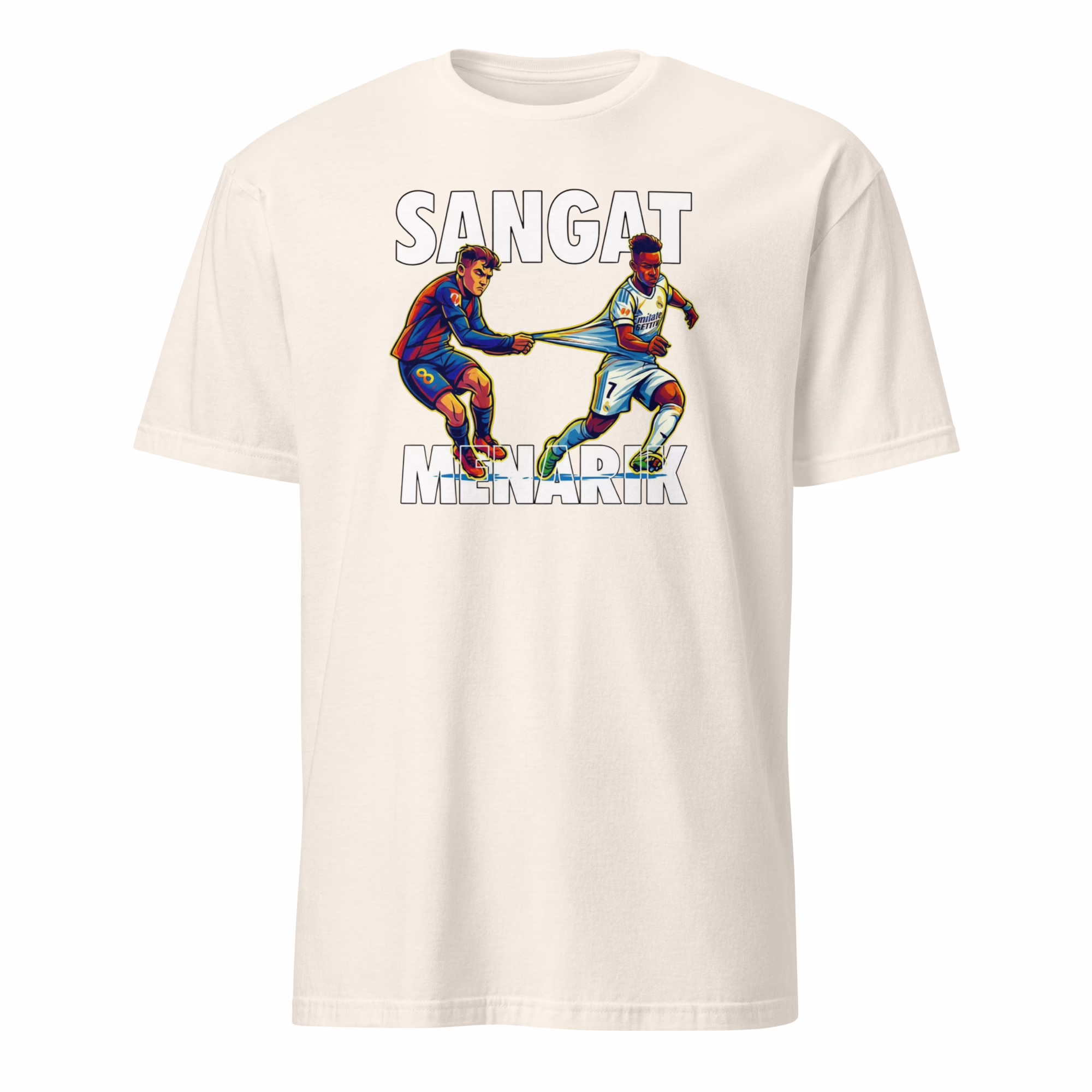 Pedri Pulling Vini Shirt 6 Pedri Pulling Vini Shirt - Image 6