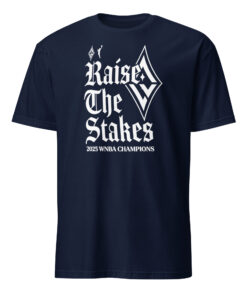 Las Vegas Aces 2025 WNBA Champions Shirt in Navy Blue