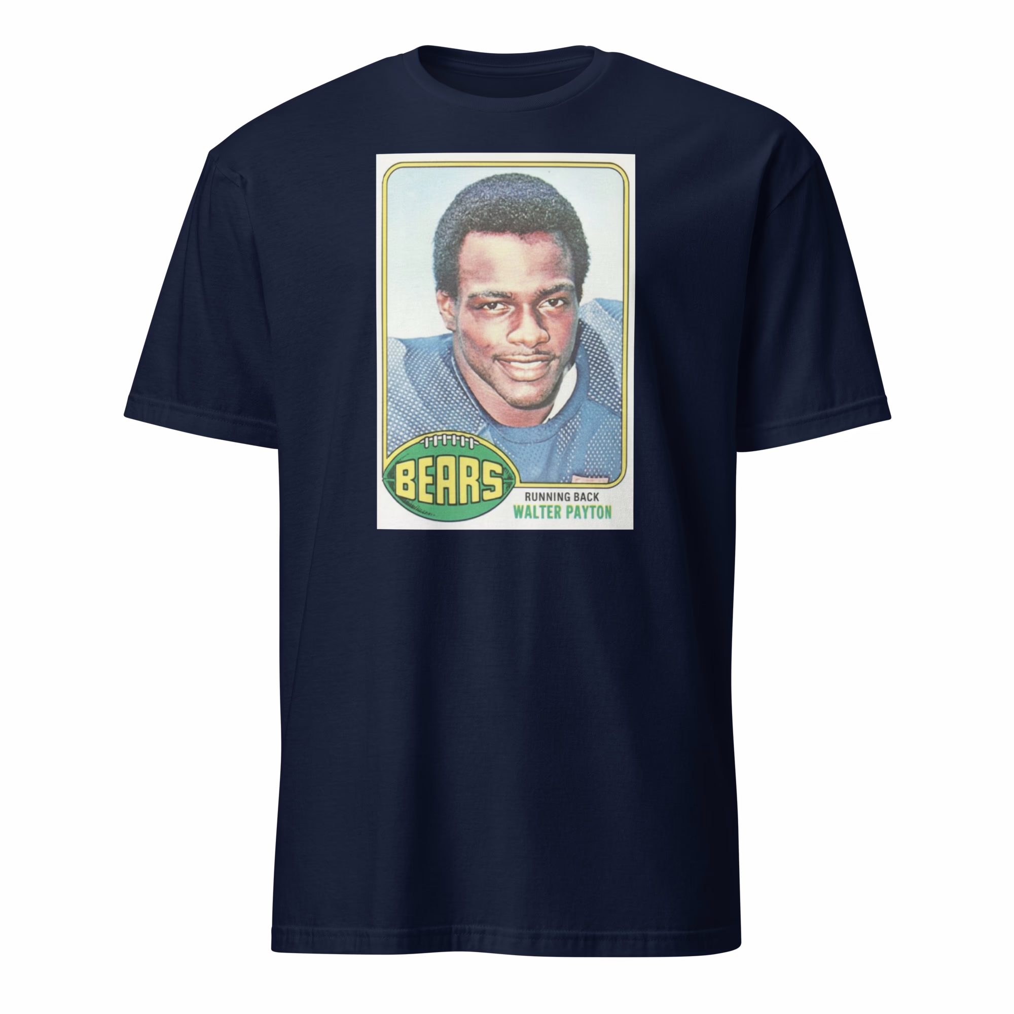 Walter Payton Chicago Bears Shirt 2 Walter Payton Chicago Bears Shirt navy blue Chicago Bears tee