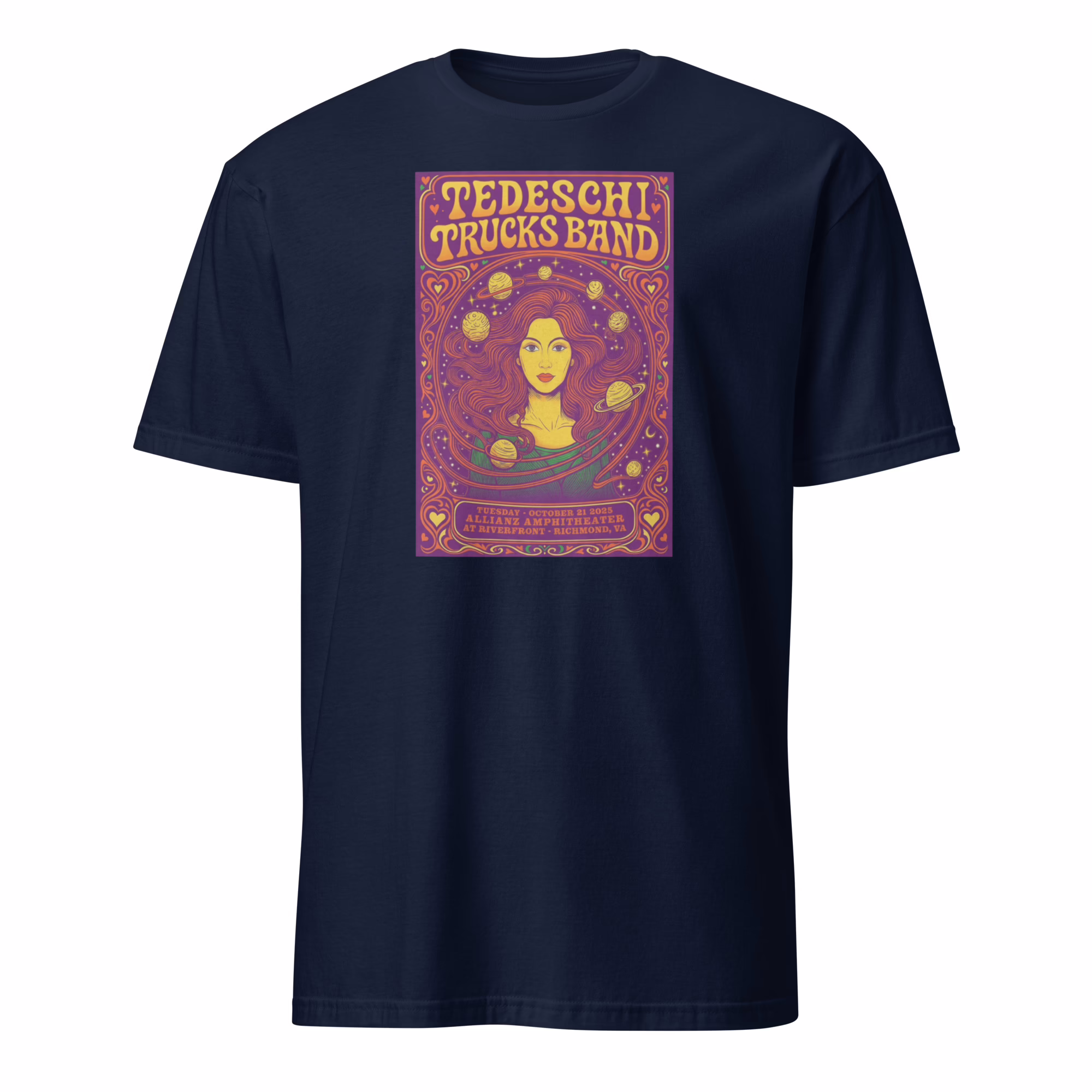 Tedeschi Trucks Band Oct 21 2025 Riverfront Richmond Shirt 2 Tedeschi Trucks Band Oct 21 2025 Riverfront Richmond Shirt navy
