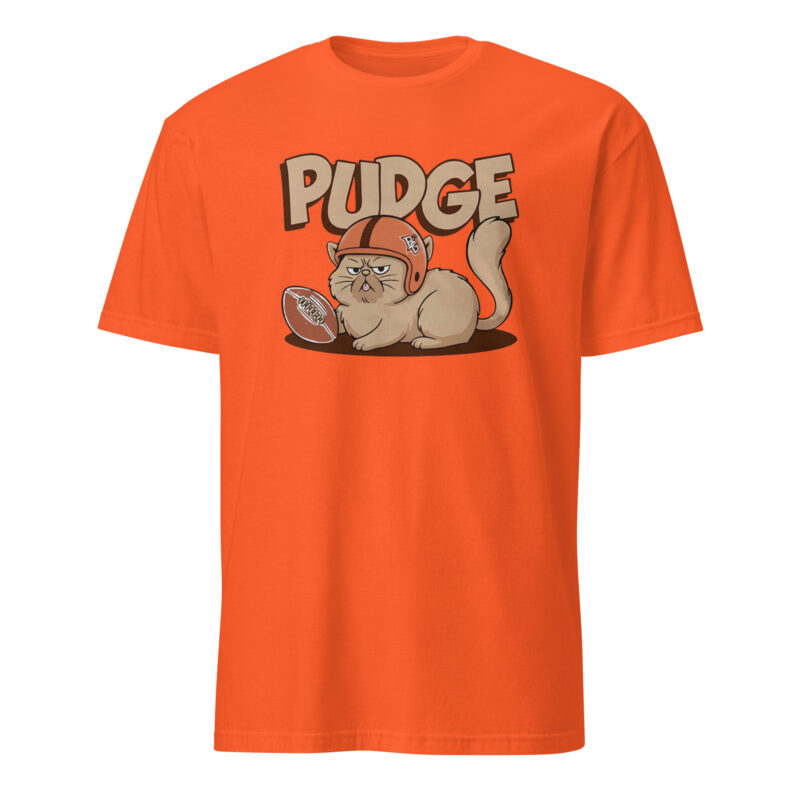 Pudge the Cat Shirt in Orange - Official BGSU Spirit Wear