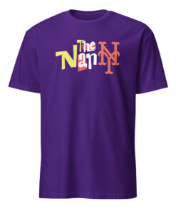 The Nanny New York Mets Shirt in Purple – vibrant nostalgic baseball tee