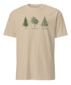Fir Dogwood Tamarack FDT Anti Trump Shirt in sand