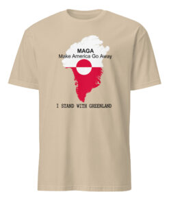 Sand Color MAGA Greenland Shirt