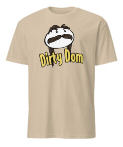 Dirty Dom Pringles Version Cartoon Shirt sand color parody meme t-shirt