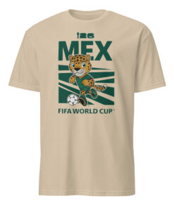 Official 2026 FIFA World Cup Mexico Mascot Shirt Sand Variant