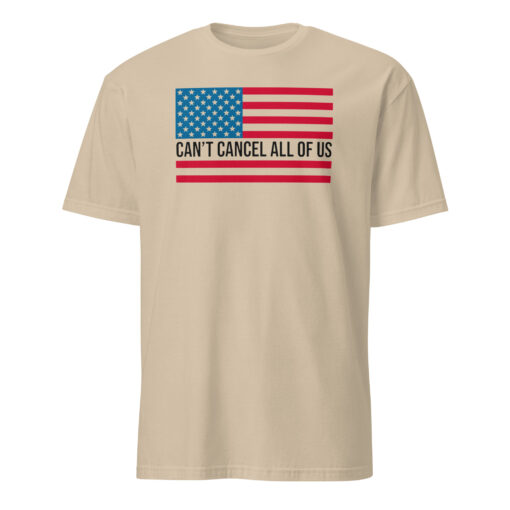 Tom MacDonald Cant Cancel All Of Us Shirt sand color t-shirt