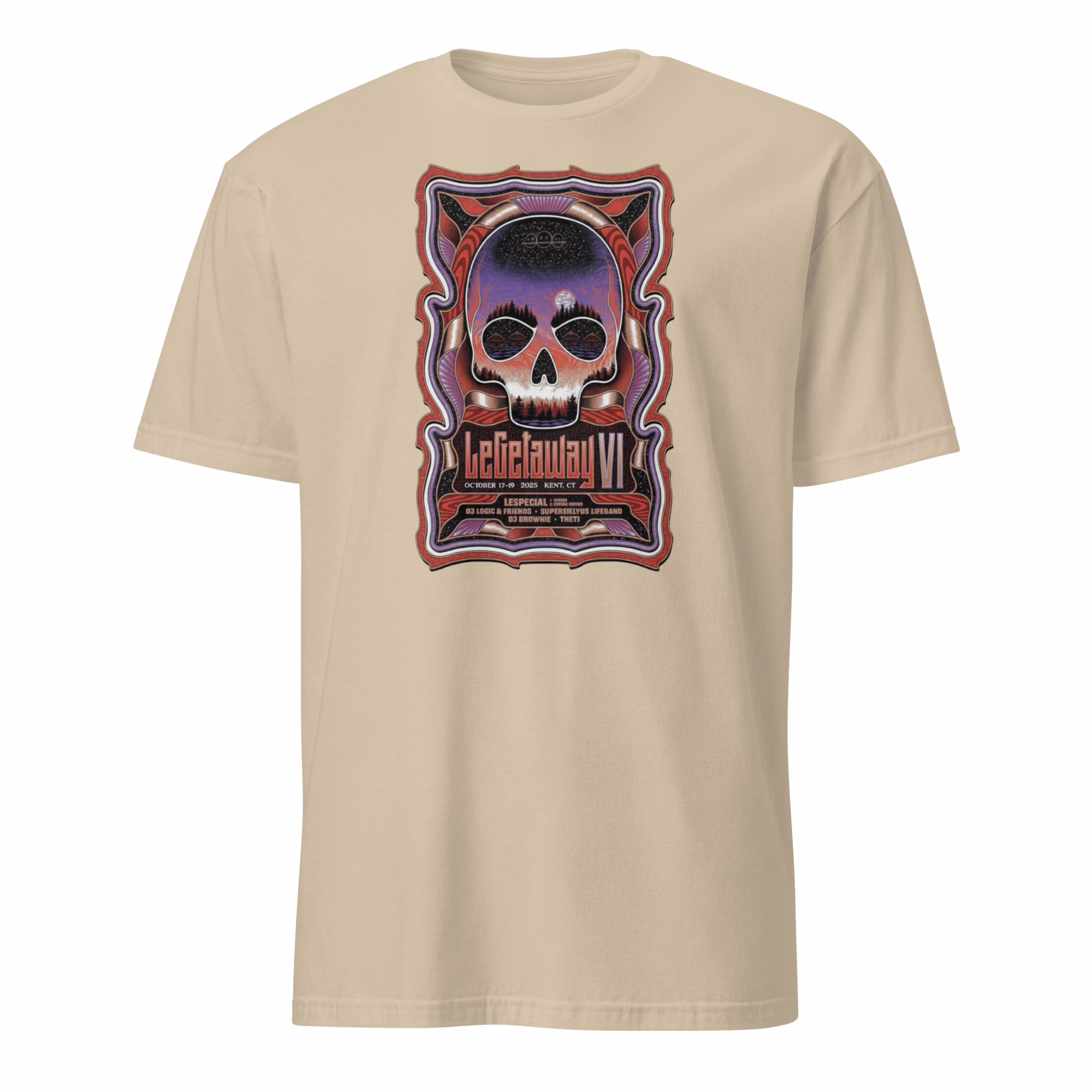 Le Getaway VI Kent CT October 17–19 2025 Shirt 2 Le Getaway VI Kent CT October 17–19 2025 Shirt sand color