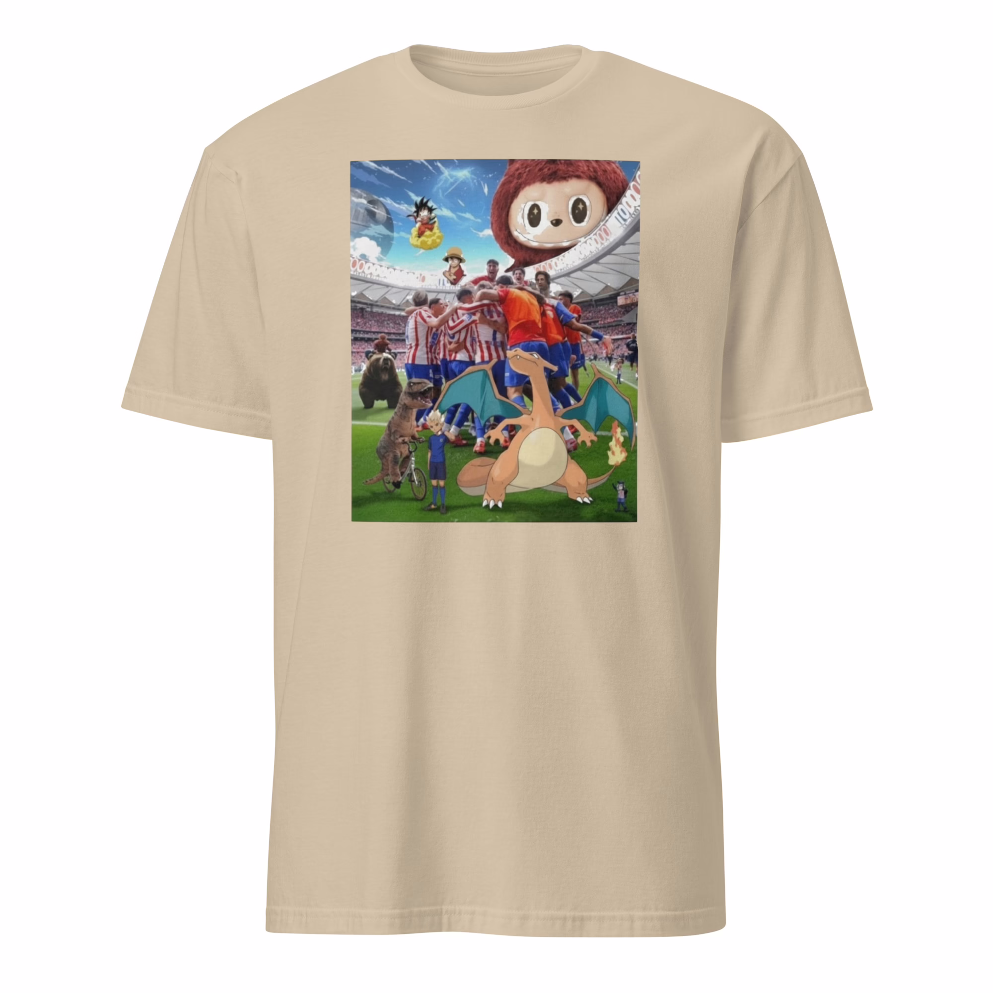 Atletico Madrid 90M Celebration Meme Shirt 2 Atletico Madrid 90M Celebration Meme Shirt sand color t-shirt