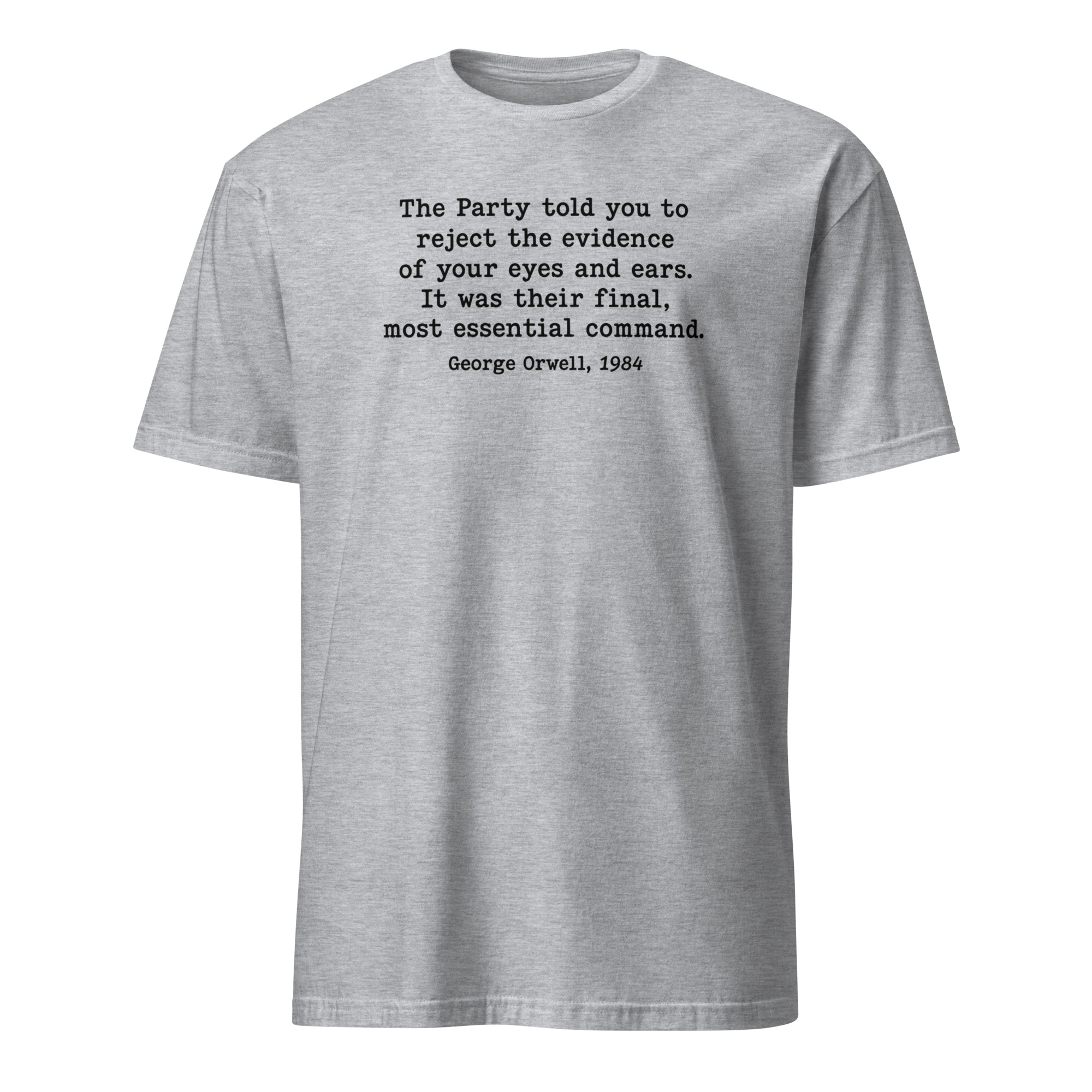 Reject the Evidence Orwell 1984 Shirt 5 Reject the Evidence Orwell 1984 Shirt Sport Grey