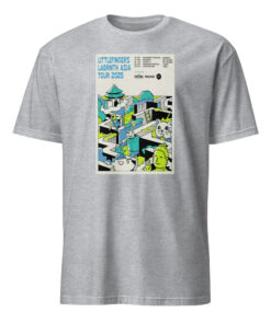 Littlefingers Asia Tour 2025 Poster Shirt sport grey color