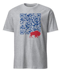 Shout QR Code Buffalo Bills Shirt sport grey – QR code fan apparel