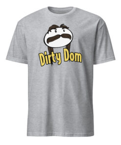 Dirty Dom Pringles Version Cartoon Shirt sport grey parody meme t-shirt