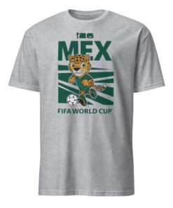 Official 2026 FIFA World Cup Mexico Mascot Shirt Sport Grey Variant