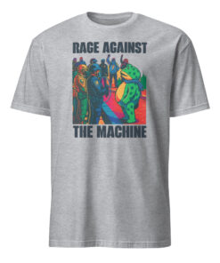 Sport Grey Portland Frog Anti-ICE Rage Against The Machine Shirt