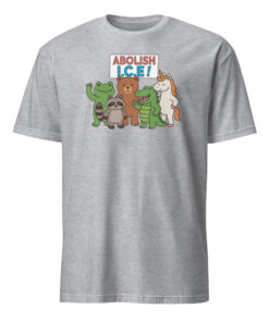Sport Grey Abolish ICE Frog Unicorn Raccoon Bear Dinosaur Shirt