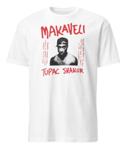Tupac x Reasonable Doubt Graphic Tee by Spencer white