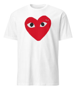 White and Red Heart Tee Worn by V on Below Deck Mediterranean 15 White and Red Heart Tee Worn by V on Below Deck Mediterranean white variant