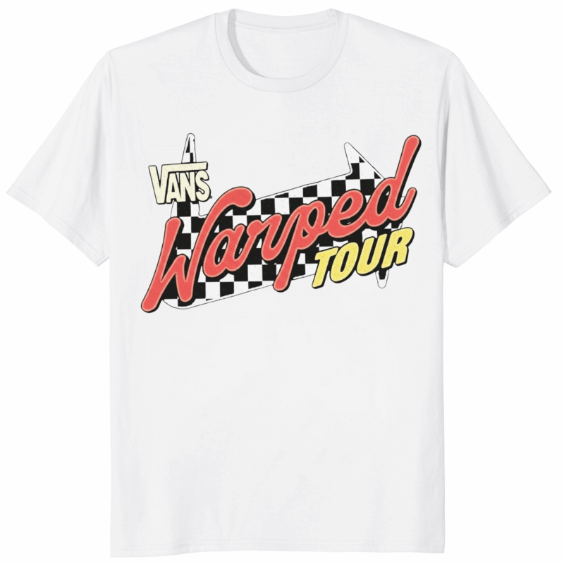 Vans Warped Tour Exclusive Shirt 16 Vans Warped Tour Exclusive Shirt White
