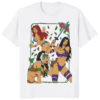 Vintage Marvel Addict X Gals Shirt white color mockup