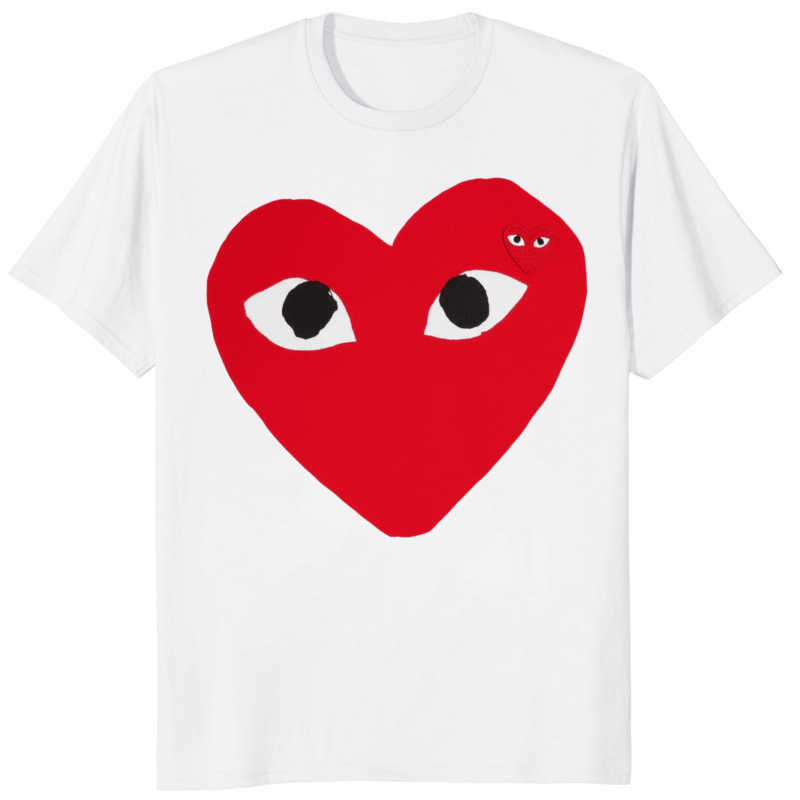 White and Red Heart Tee Worn by V on Below Deck Mediterranean 16 White and Red Heart Tee Worn by V on Below Deck Mediterranean white variant