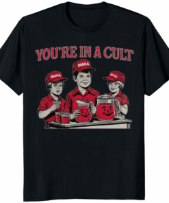 You Are In A Cult FDT Anti MAGA Anti Trump Shirt