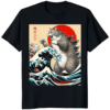 Catzilla Cat Japanese Art Shirt