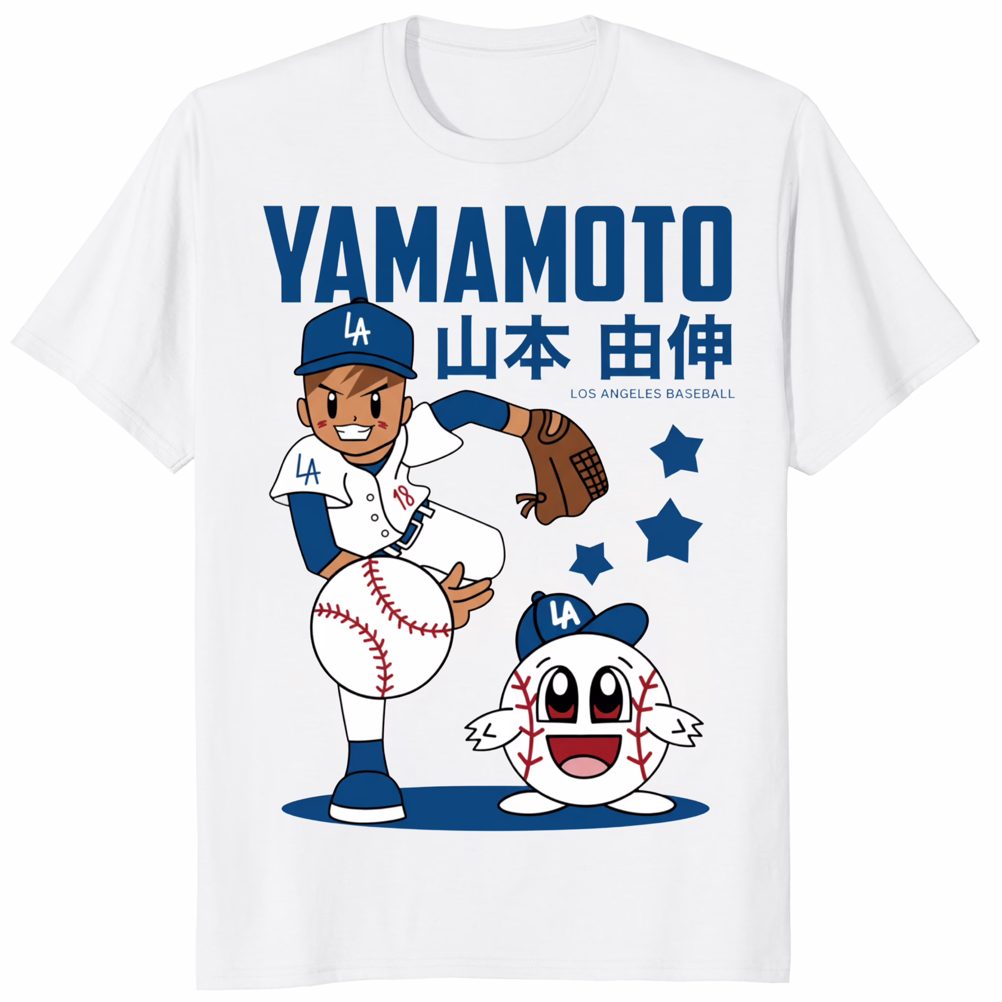 Los Angeles Dodgers Yoshinobu Yamamoto Superstar Cartoon Shirt 1 Los Angeles Dodgers Yoshinobu Yamamoto Superstar cartoon shirt