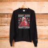Black Eric Cantona Ooh Ahh Santona Christmas Sweatshirt product mockup