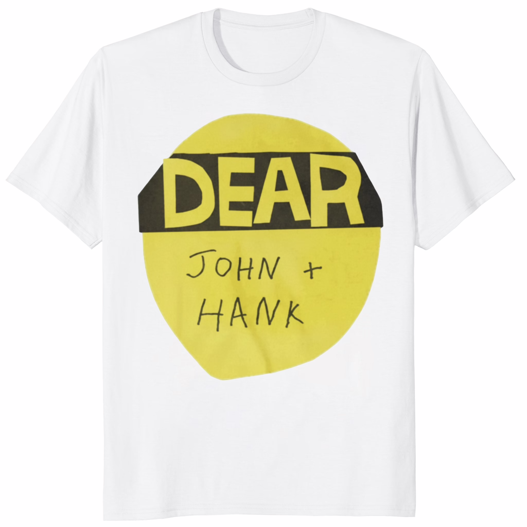 Official DFTBA Dear John and Hank Handmade Logo Shirt 1 Official DFTBA Dear John and Hank Handmade Logo Shirt