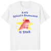 Rats Spelled Backwards Is Star Shirt