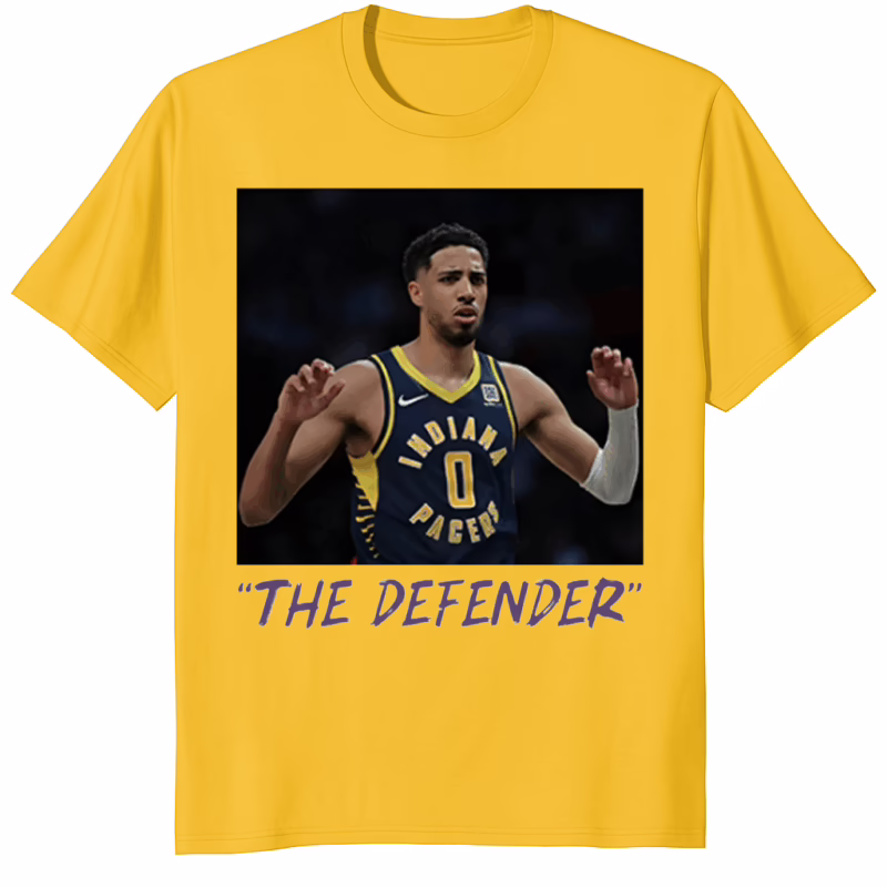 Tyrese Haliburton The Defender Indiana Pacers Shirt 10 Tyrese Haliburton The Defender Indiana Pacers Shirt daisy yellow