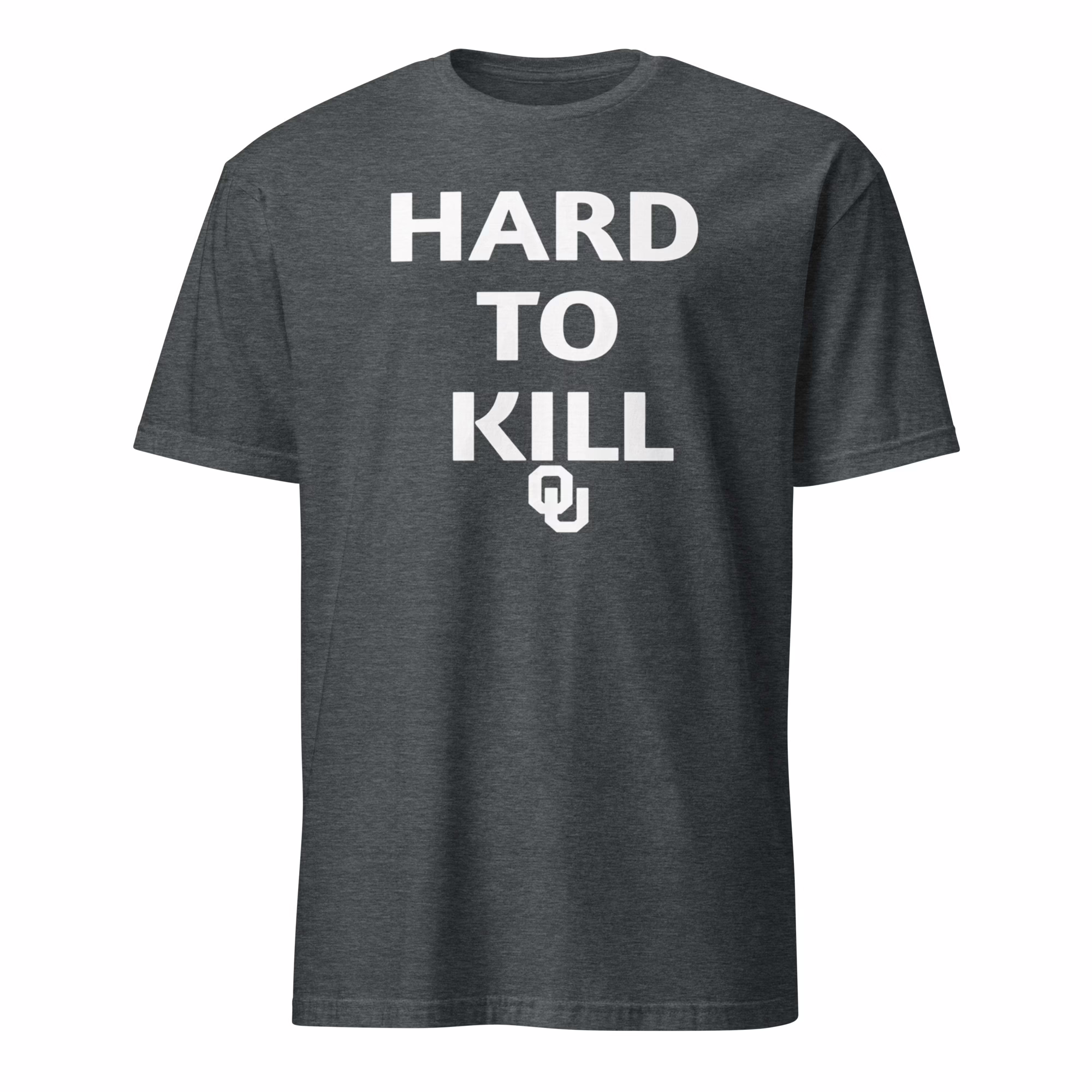 Oklahoma Sooners hard to kill Shirt 3 Light heather Sooners hard to kill Shirt (cotton/poly blend).