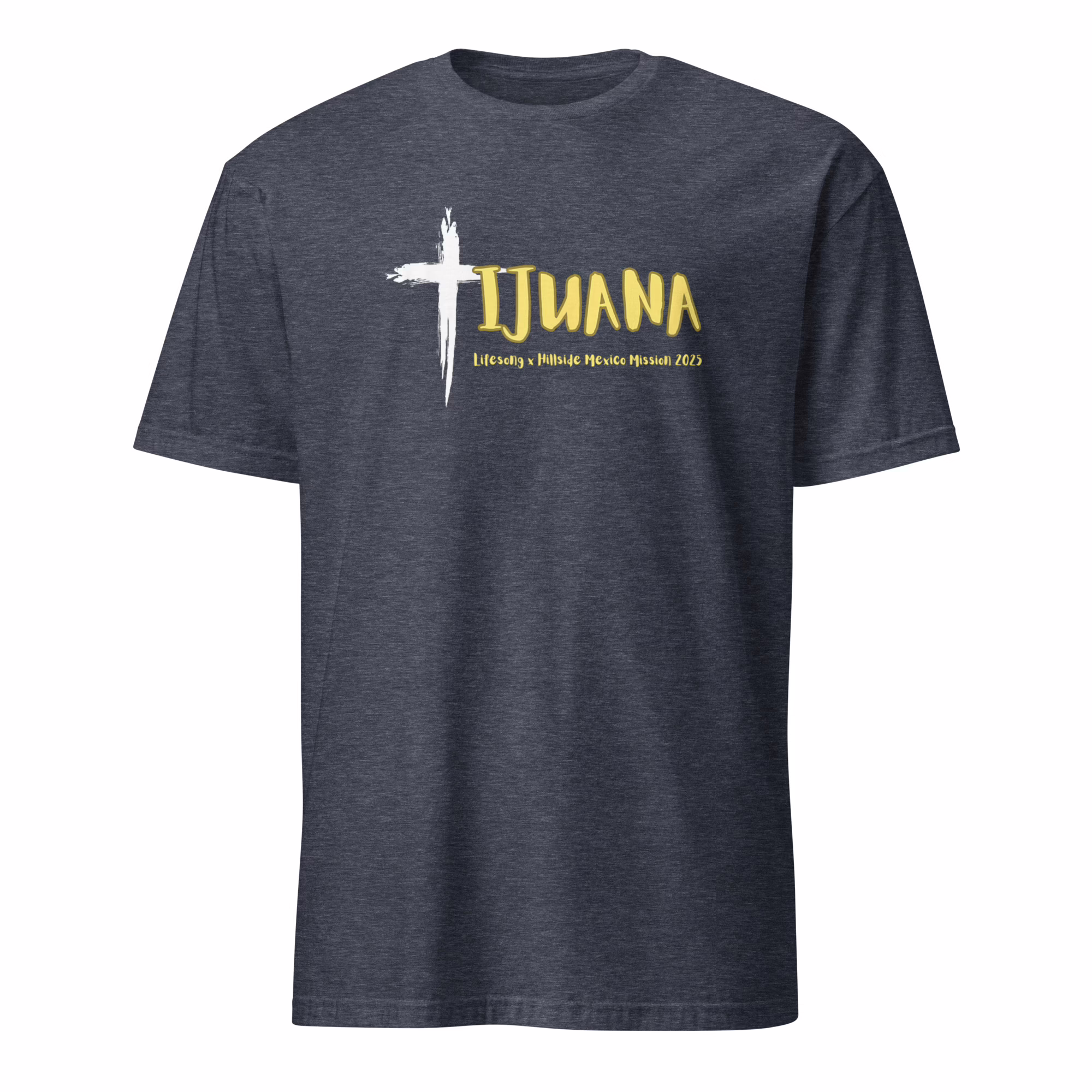 Lifesong Hillside Mexico Mission 2025 Shirt 4 Lifesong Hillside Mexico Mission 2025 Shirt heather navy