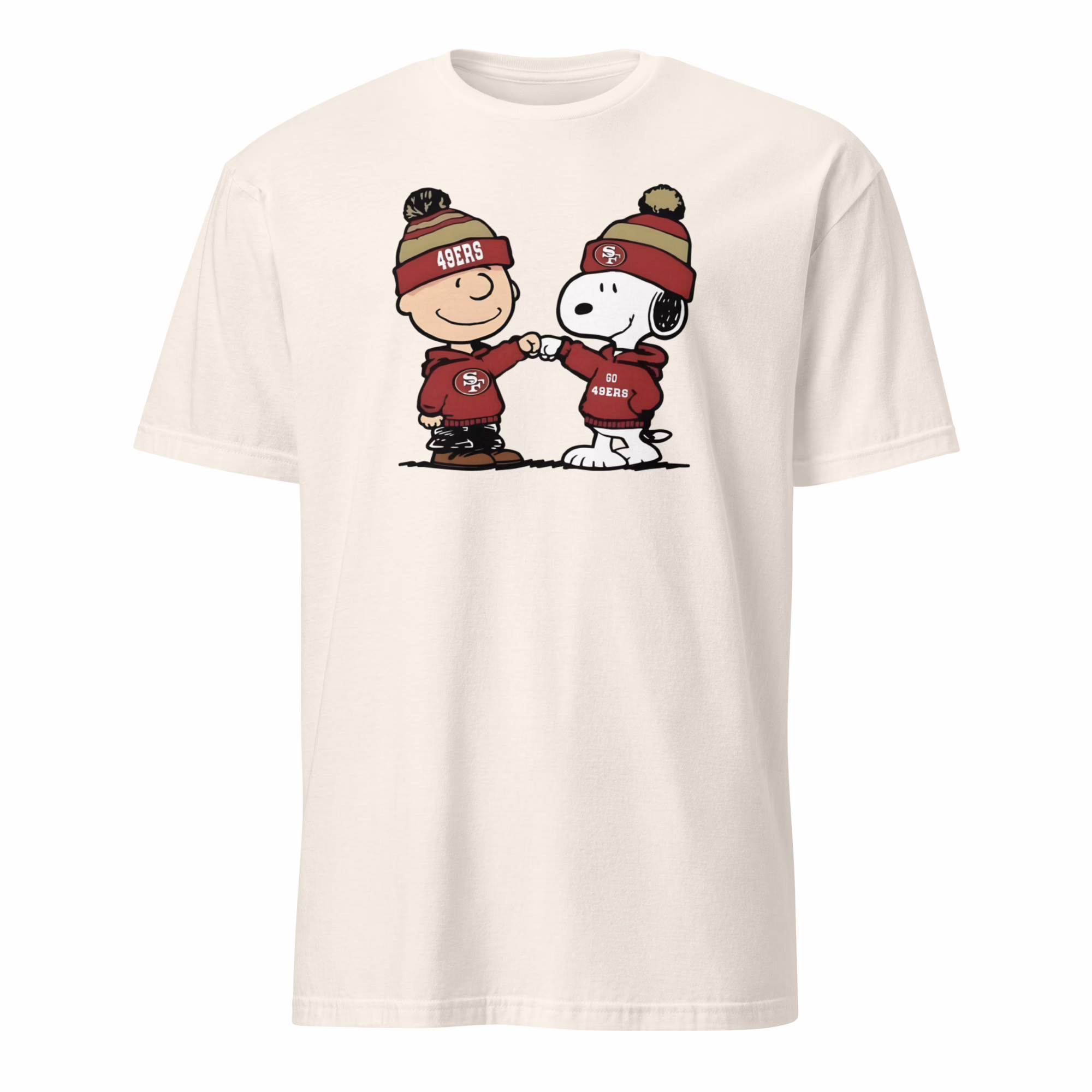 Snoopy 49ers Shirt 4 Snoopy 49ers Shirt natural – eco-friendly cotton t-shirt for San Francisco 49ers fans