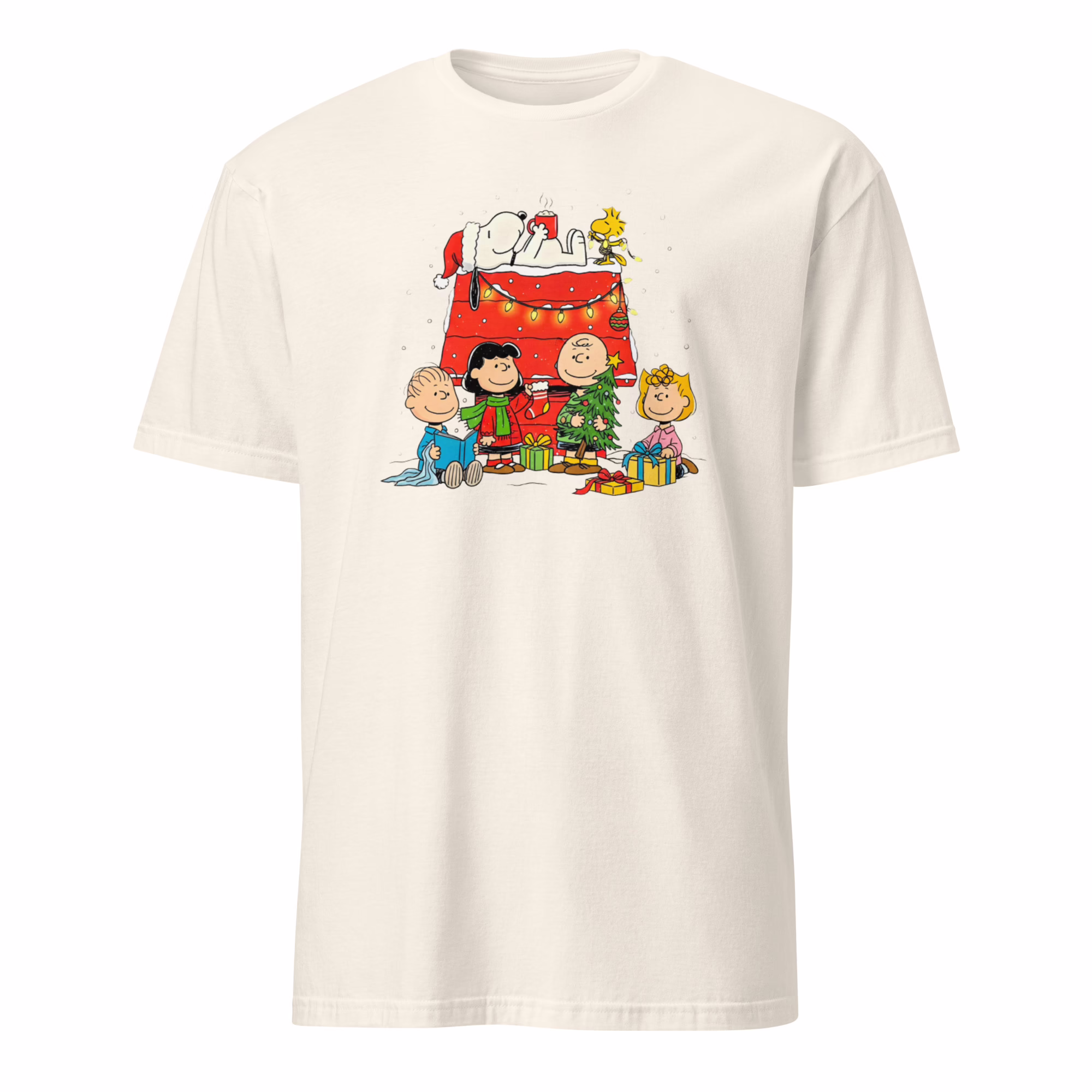 Charlie Brown Snoopy Peanuts Christmas Shirt 3 Natural color Charlie Brown Snoopy Peanuts Christmas Shirt for ethical, made-to-order style