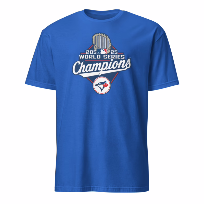 Toronto Blue Jays 2025 World Series Champions Shirt royal blue color variant