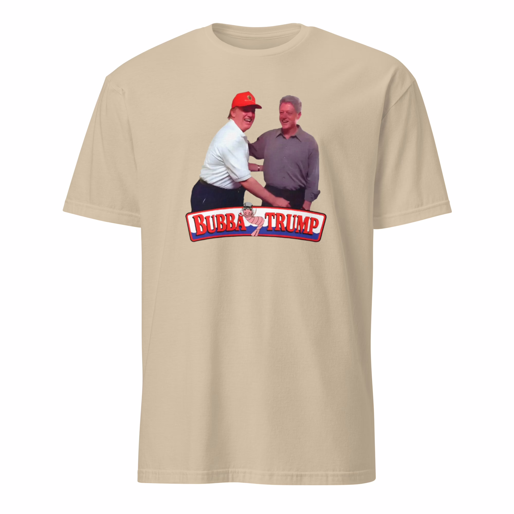 Bubba Trump T Shirt 2 Bubba Trump T Shirt sand color southern parody shirt