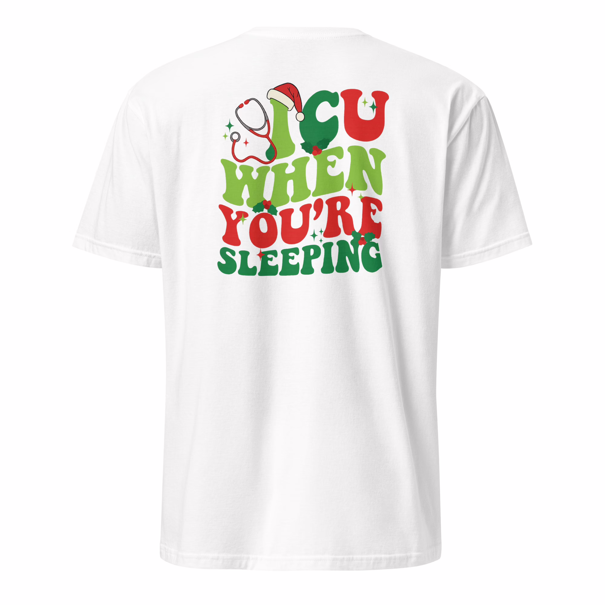 ICU Christmas XMAS Nurse Shirt 6 ICU Christmas XMAS Nurse Shirt - Image 6
