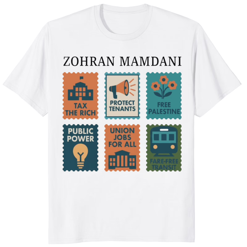 Zohran Mamdani Tax The Rich Shirt