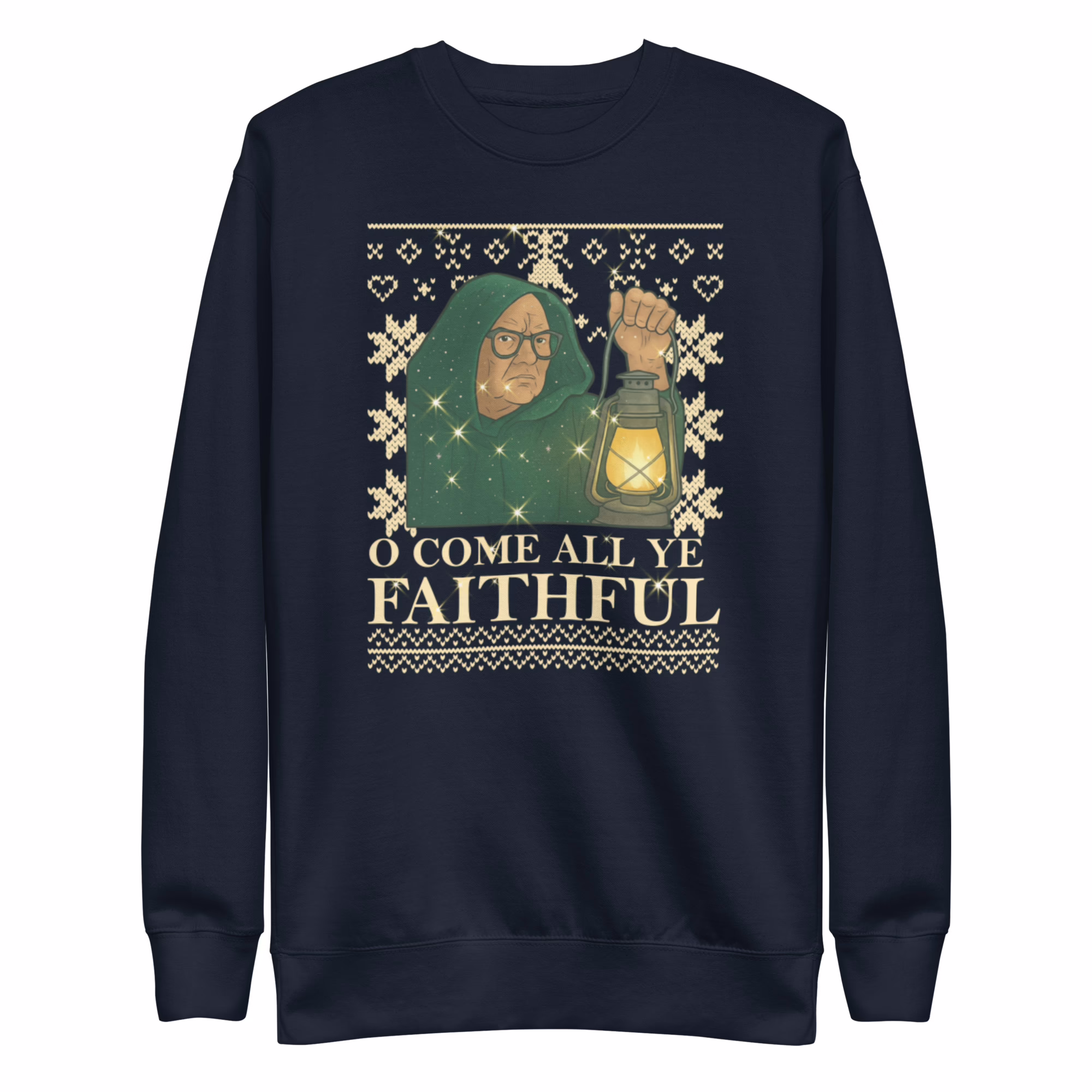 Traitors Christmas Jumper Oh Come All Ye Faithful Sweatshirt 2 Traitors Christmas Jumper Oh Come All Ye Faithful Sweatshirt - Image 2
